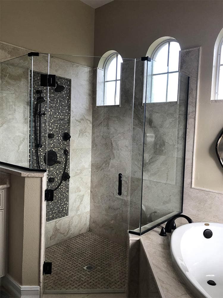 Spa-inspired bathroom remodel Tampa