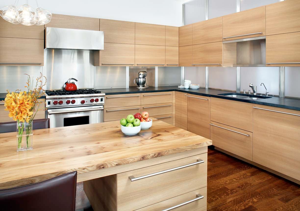 Slab / Flat Panel kitchen cabinets Tampa