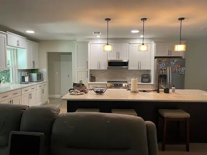 Kitchen remodel with new cabinets Tampa