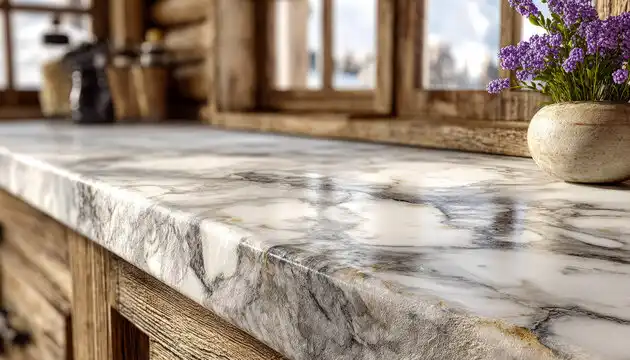 Marble countertop