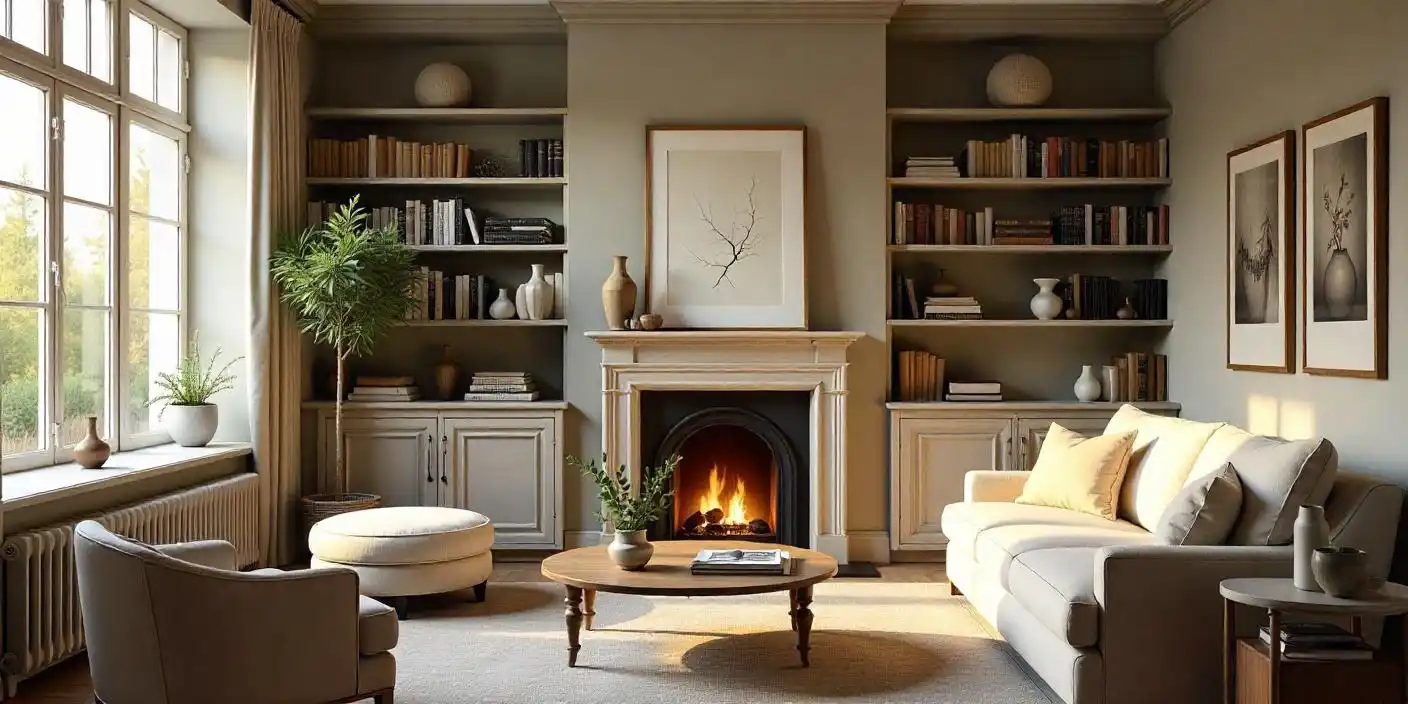 Built-In-Cabinets- Living-Room