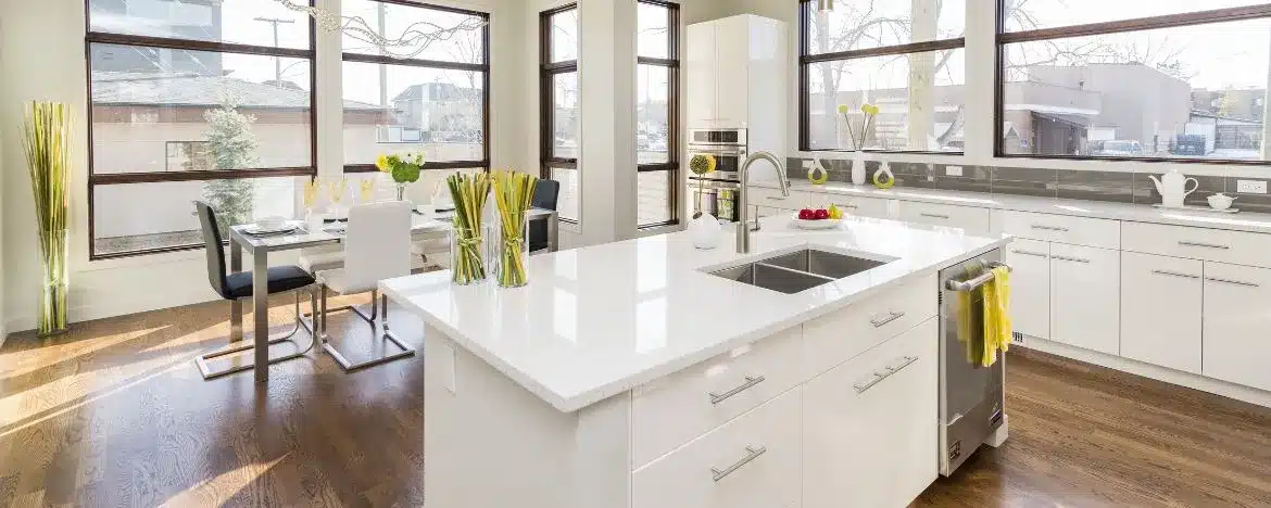 Flooring, painting  and final touches of your kitchen remodeling